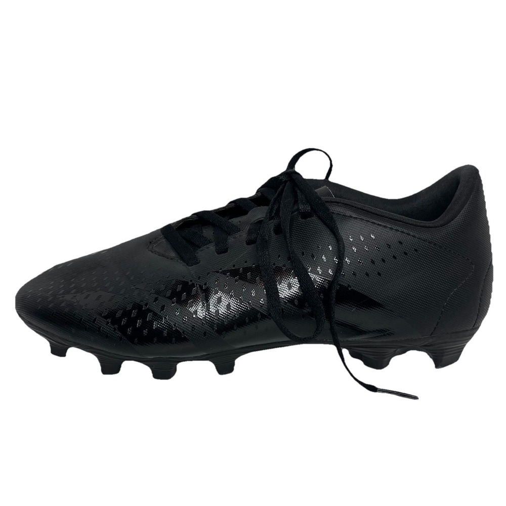 Adidas Predator Accuracy .4 Men's Size 7.5 Black Soccer Cleats (#C4-E6)